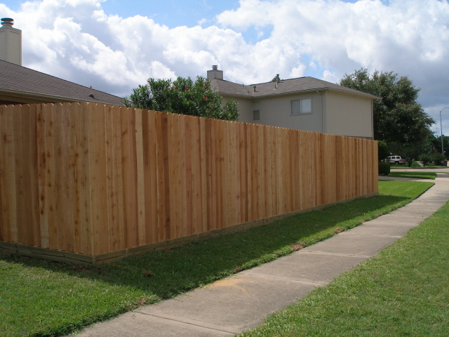 Wood Fencing Style 8