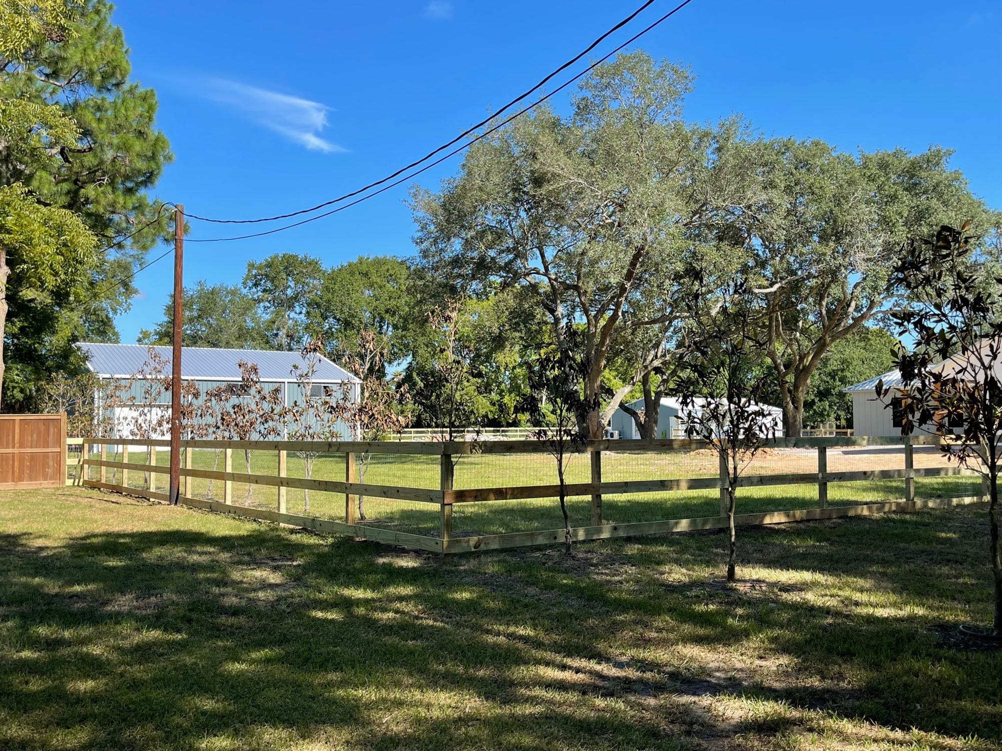 Corral fencing photo 1